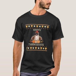 Pug dog Ugly Thanksgiving Sweater For Women Men Ki