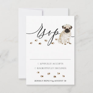 Pug Dog Wedding Response