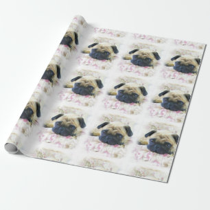 Pug Dog Wrapping Paper