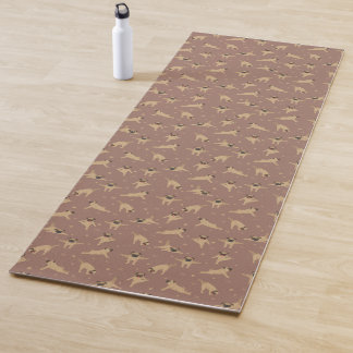 Pug dog Yoga Mat