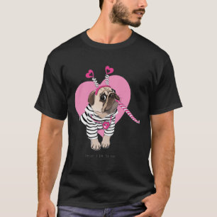 Pug Everyday i love you more Classic T-Shirt 175