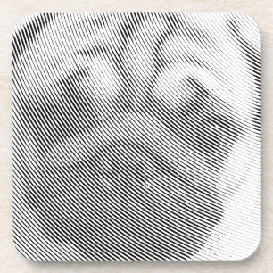 Pug Face Coaster