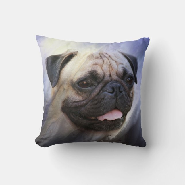 Pug face cushion (Front)