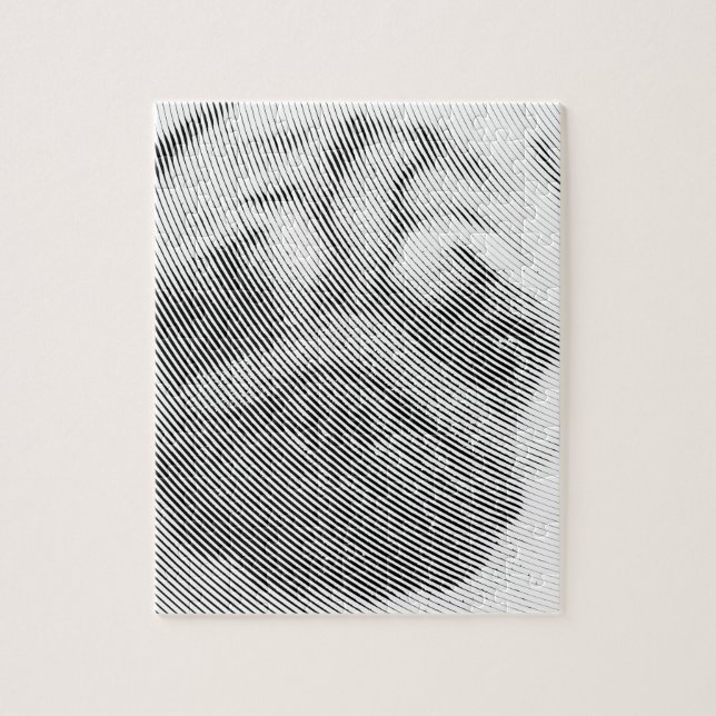 Pug Face Jigsaw Puzzle (Vertical)