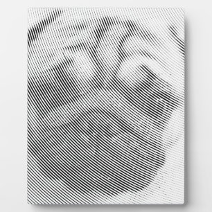 Pug Face Plaque