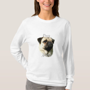 Pug (fawn) Mum 2 T-Shirt