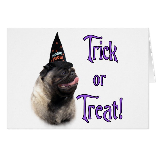 Pug (fawn) Trick (Front Horizontal)