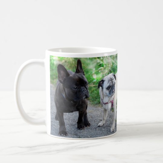 PUG & FRENCH BULLY - photo Jean Louis Glineur Coffee Mug