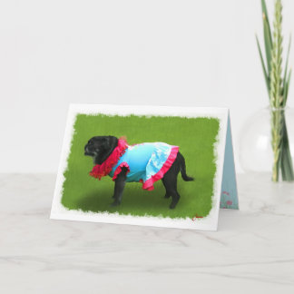 Pug Friendship Card