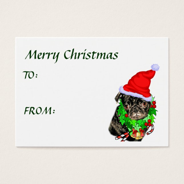 Pug  Funny Christmas Gifts (Front)