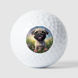 Pug Golf Balls