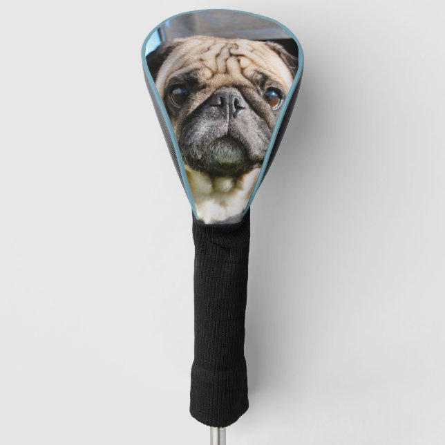 Pug Golf Head Cover (Front)