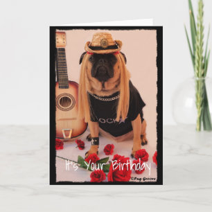 Pug Groove Card