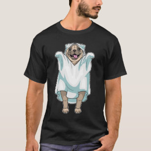 Pug Halloween Ghost T-Shirt