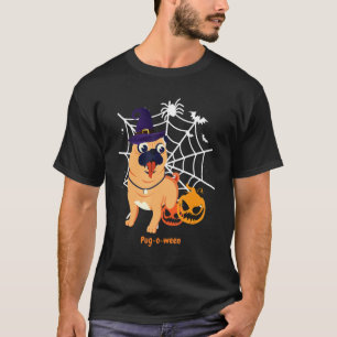 Pug Halloween Pug O Ween Dog T-Shirt