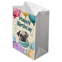 Pug Happy Birthday