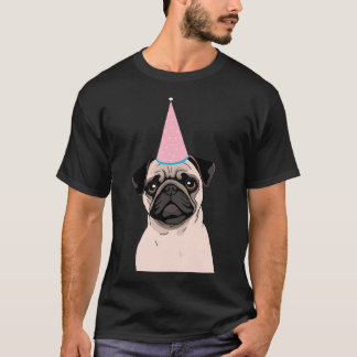 Pug happy birthday T-Shirt