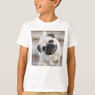 Pug Head Tilt T-Shirt