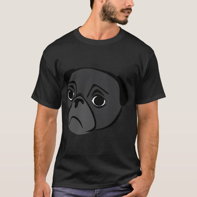 Pug heart beats T-Shirt (Front)