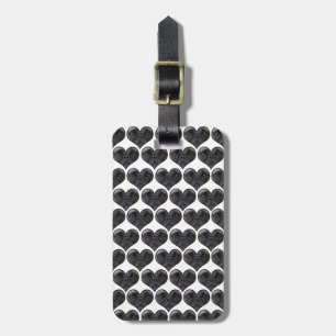 Pug Hearts Luggage Tag