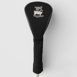 Pug Home Golf Head Cover