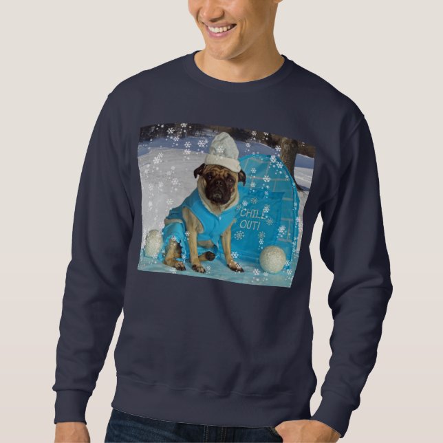 Pug Hoodie (Front)