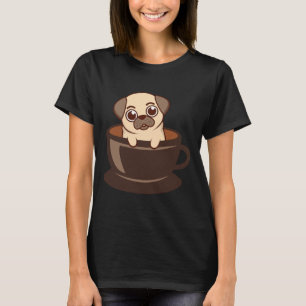 Pug In A Mug Cute Pug Gifts For Pug Lover Essentia T-Shirt