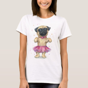 Pug in a Tutu Shirt