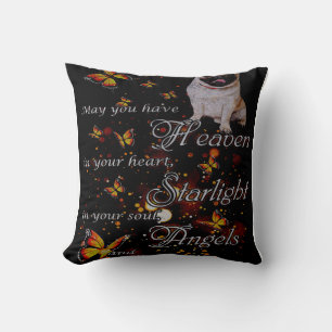 Pug In My Heart, Funny Pug Dog Lover Gift Idea Cushion