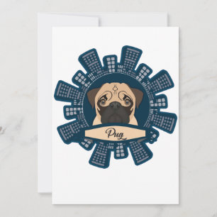 pug in the city