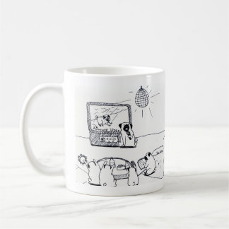 Pug Karaoke Coffee Mug
