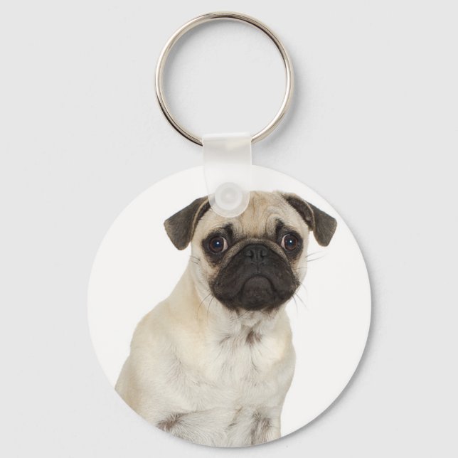 Pug Key Ring (Front)