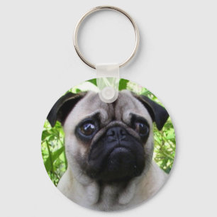 Pug Keychain