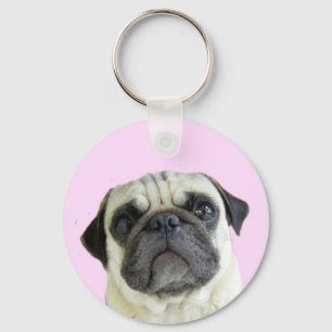 pug keychain