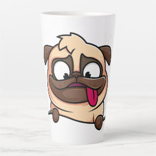 Pug Latte Mug