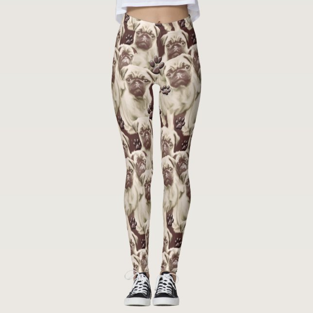 Pug leggings (Front)