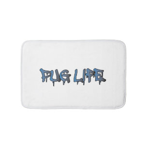Pug Life Bath Mat