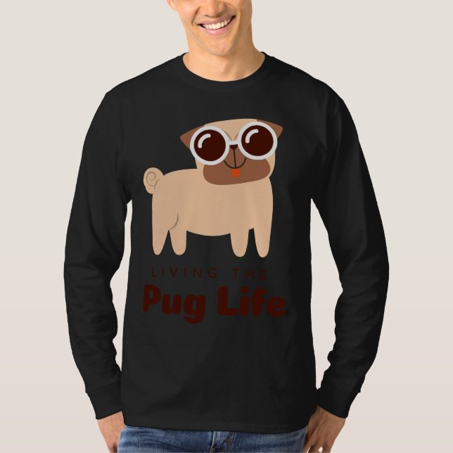 pug life Classic T-Shirt 176 (Front)