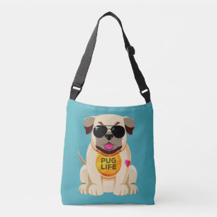Pug Life custom colour bags