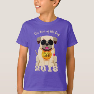 Pug Life custom text shirts & jackets
