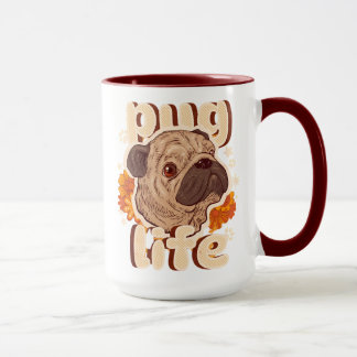Pug life for pug lovers  mug