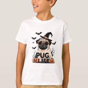 Pug Life – Funny Dog Lover T-Shirt Design 🐶😎