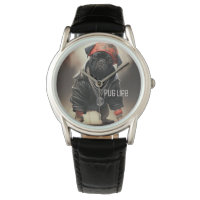 Pug Life mens watch