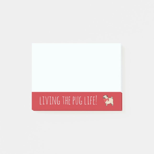 Pug Life Post-it Notes (Front)