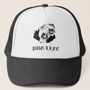 Pug Life Trucker Hat