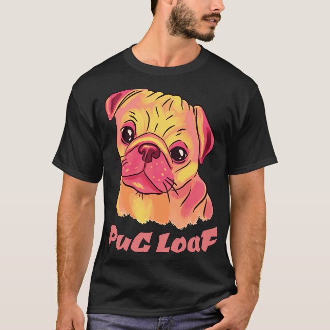Pug Loaf Classic  559 T-Shirt (Front)