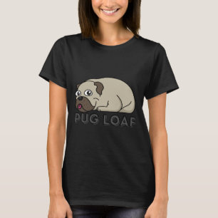 Pug Loaf (with text) Classic T-Shirt 410