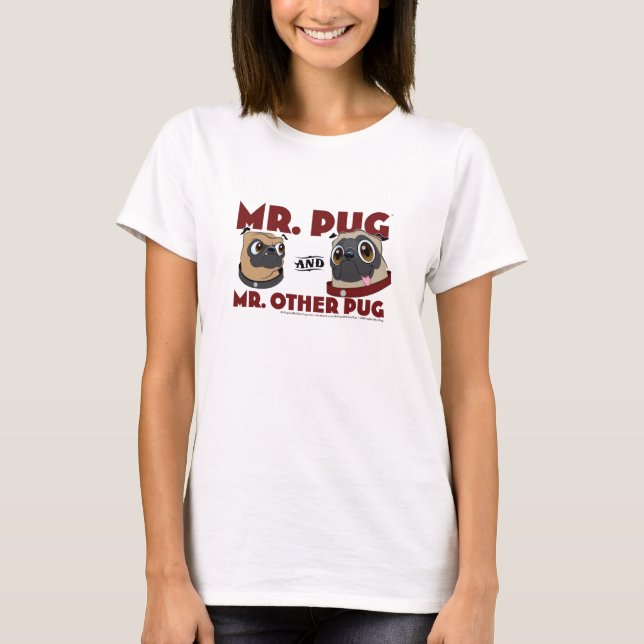 Pug Long Sleeve T-Shirt (Front)