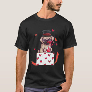 Pug Love Box - Funny Pug Valentines Day Gift Essen T-Shirt