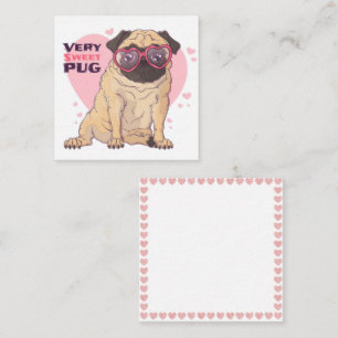 Pug Love Card